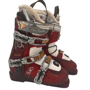 Dalbello True Fit Performer Storm Krypton Red Ski Boots Size 235 / 6 / 23.5